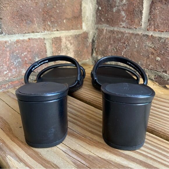 Everlane Double Strap Shoes 6.5 Black - Picture 9 of 12